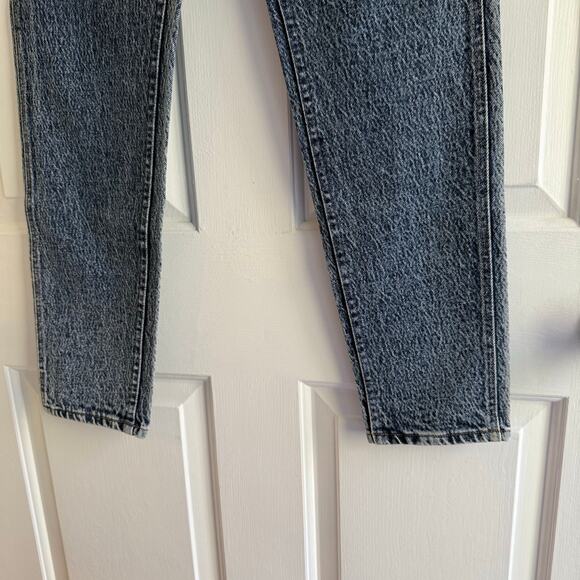 Vintage 90s Lee High Rise Jeans Acid Wash Made in USA Size 28 100% Cotton - Picture 6 of 10